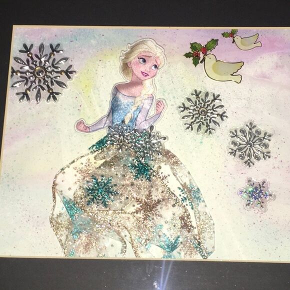 Elsa Frozen Movie Whimsical art Adorable nursery kids room By Carolyn Pascoe - Picture 3 of 9